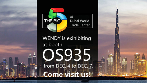Wendy, Preparing for Big 5 Global at Dubai U.A.E.